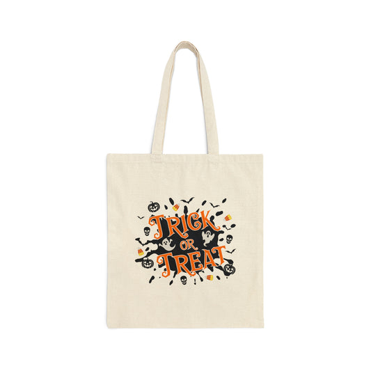 Trick-Or-Treat Canvas Tote