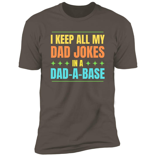 Dad Joke Dad-A-Base Premium T-Shirt